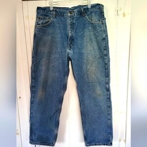 Carhartt Heavy-duty Flannel Lined Jeans